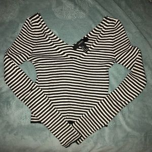 Striped long sleeve top!